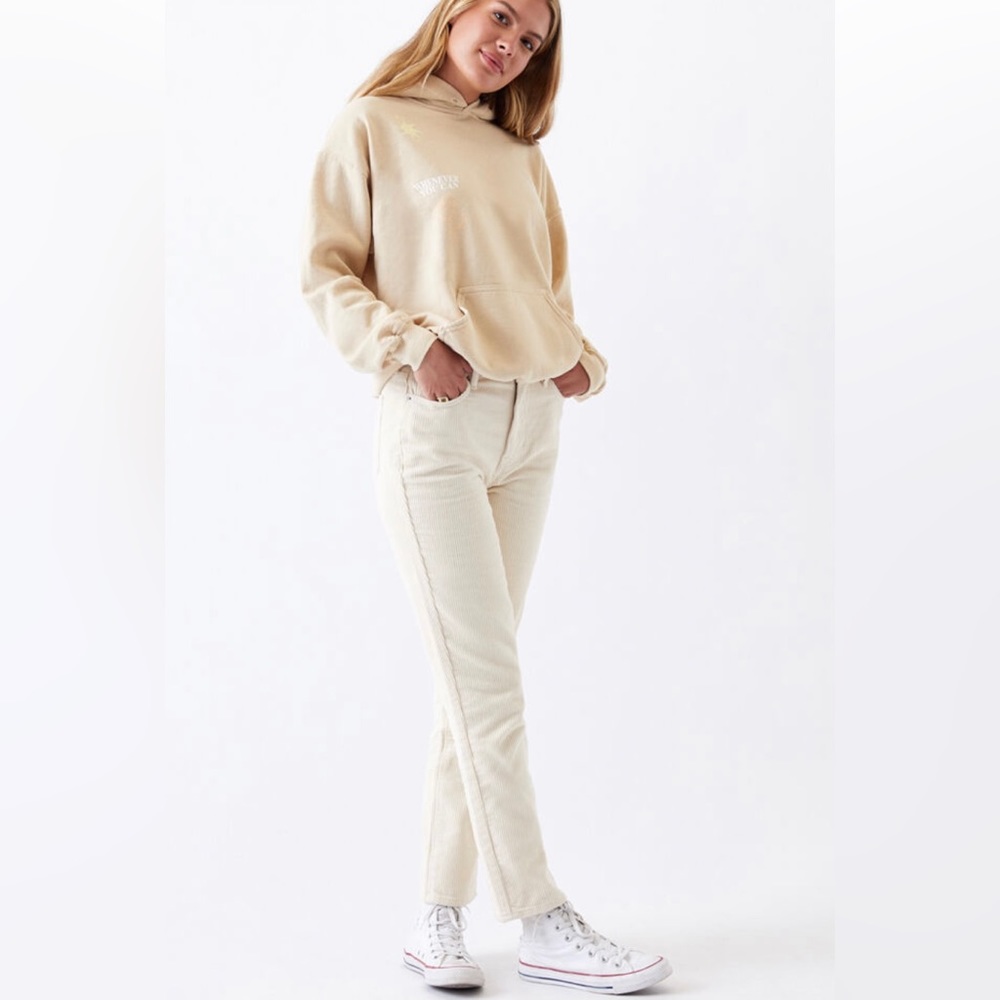 Corduroy mom jeans
